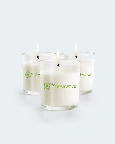 pacote 3 velas neutralizadores de odores Freshwave
