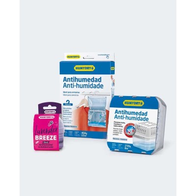 Humydry Lote Desumidificador Armários: Adeus Humidade!