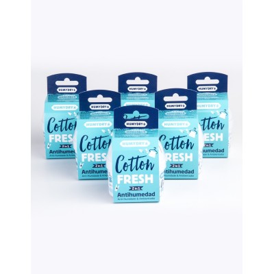 Lote Humydry 6 Mini Cotton 75g