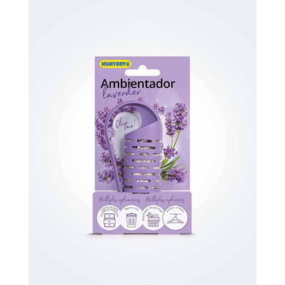 Humydry Aromatizante Grampo Armário Lavanda