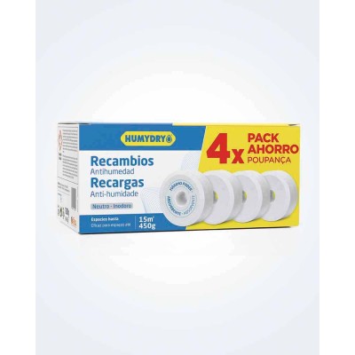 Humydry Recargas universais em tablet 4x450g