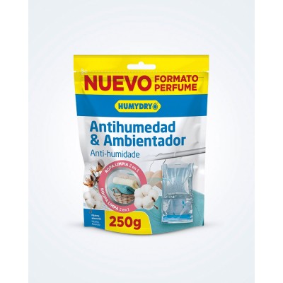 Humydry cabide antihumidade 250g Aroma de roupa limpa