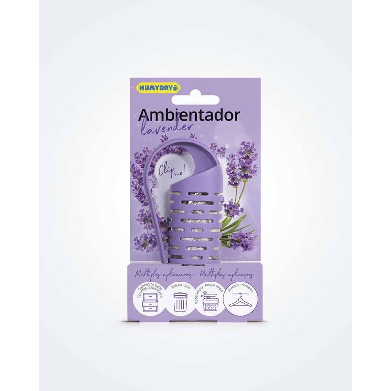 Pack 3 Clips Aromatizante e Neutralizador Odores | Humydry