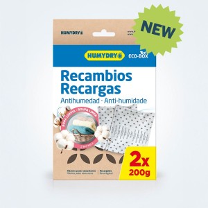 Humydry Recargas Eco-box 200g Algodão | Anti-humidade