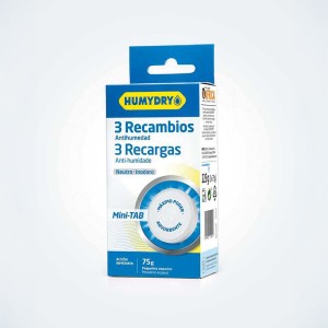 Humydry Recargas Mini Tab 3x75g