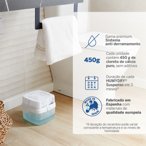Lote HUMYDRY Premium 450g + 3 Recargas de 450g