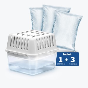 Lote Antihumedad Humydry Compact 250g + 3 recambios