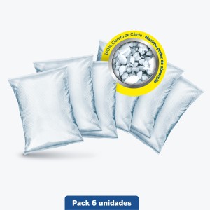 Lote 6 Recargas Anti-humidade Humydry 250g