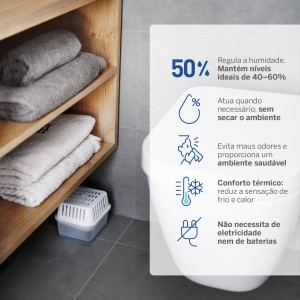 Lote 6 Recargas Anti-humidade Humydry 250g