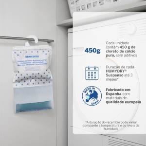 Lote Humydry 6 Cabides Anti-humidade