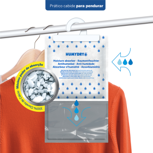 Lote Humydry 6 Cabides Anti-humidade