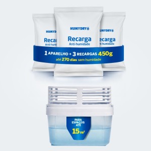 Lote HUMYDRY Premium 450g + 3 Recargas de 450g
