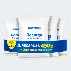 Lote de 4 Recargas Anti-Humidade 450g