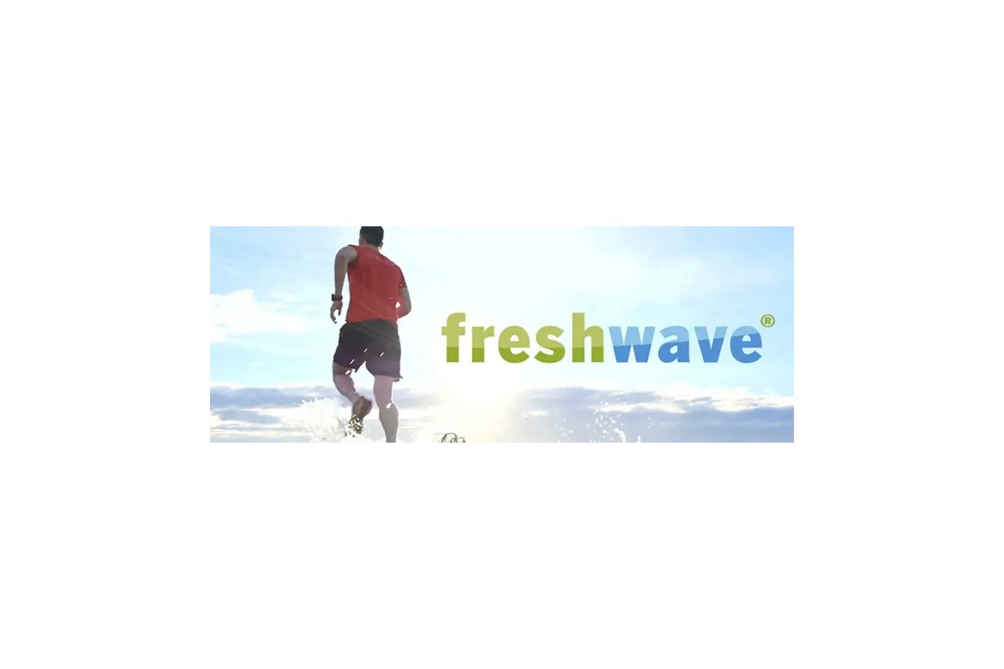 Suda tranquilo. freshwave® elimina el olor a sudor de la ropa
