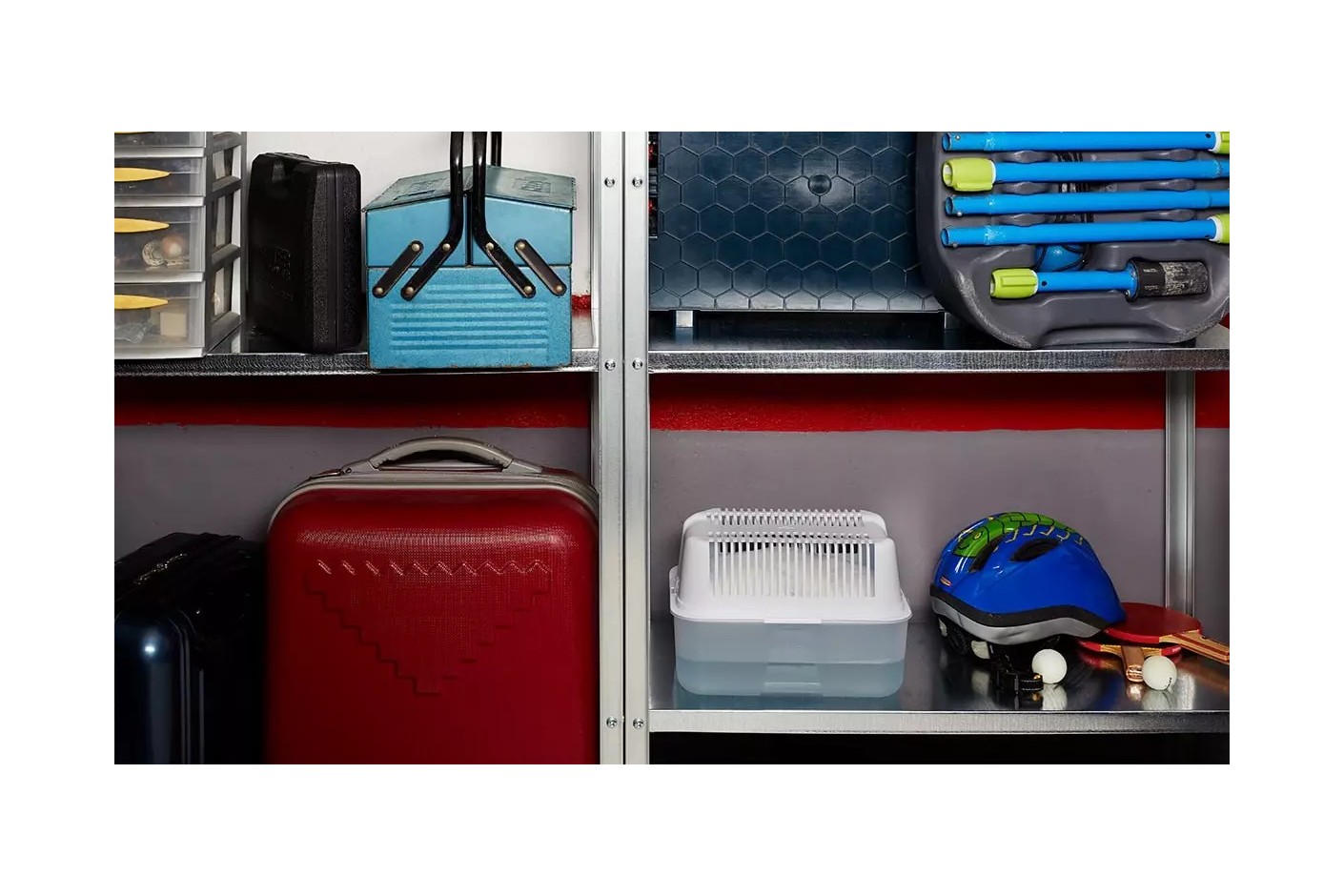 Elimina os problemas de humidade em caves e arrumos.