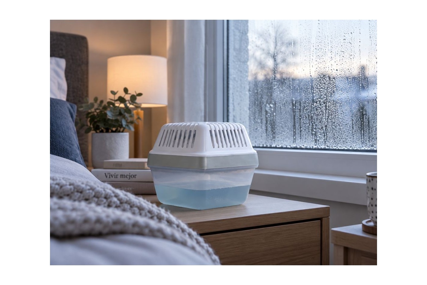 Quanto tempo demora a secar um quarto com anti-humidade?