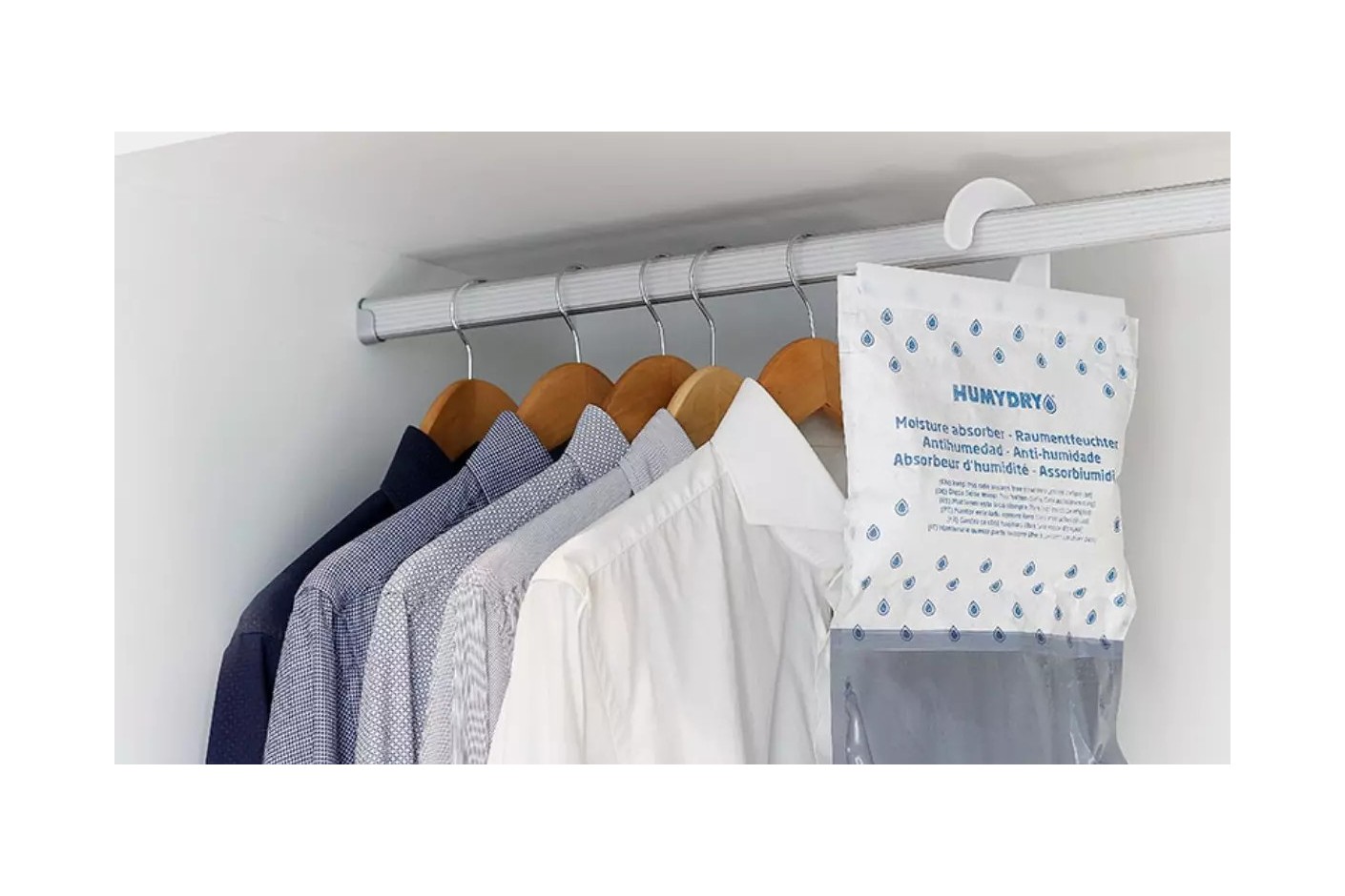 La mejor solución para eliminar la humedad del armario